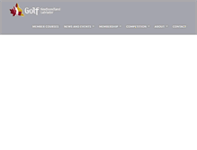 Tablet Screenshot of golfnl.ca